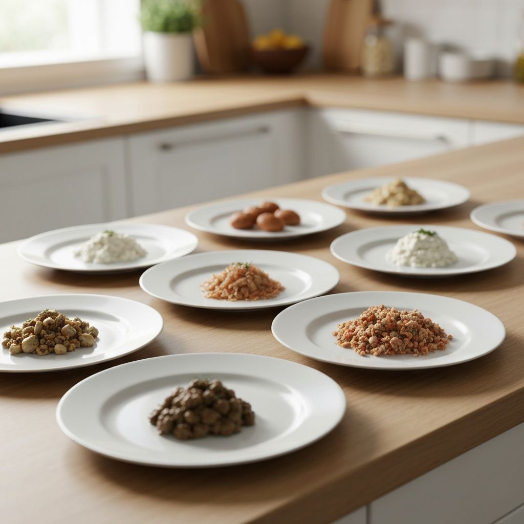 Olika portionsstorlekar